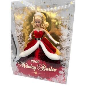 NEW 2007 HOLIDAY BARBIE Collection Mattel Barbie Doll Figure K7958 Collectible